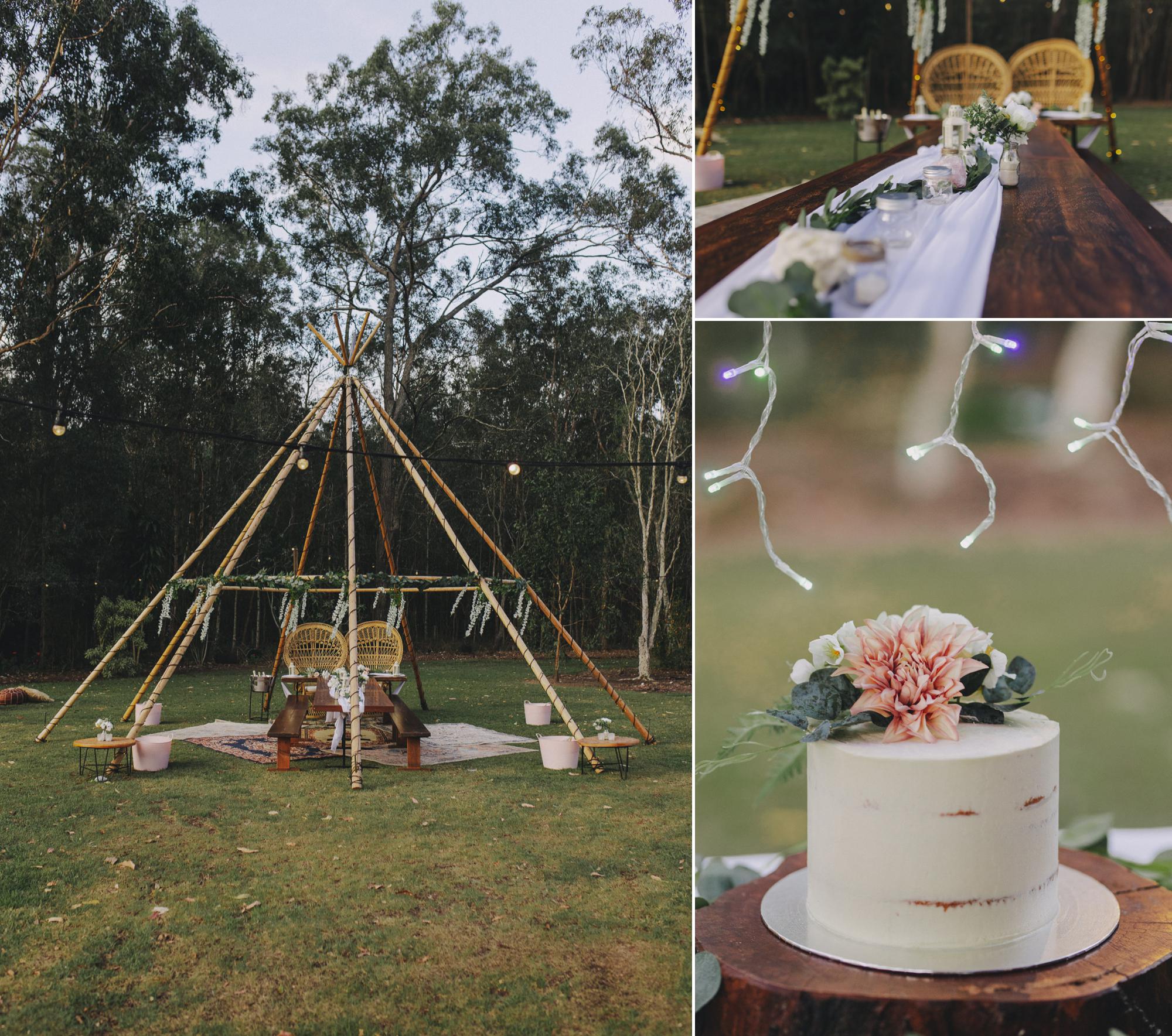 Brisbane Tipi Wedding Hire
